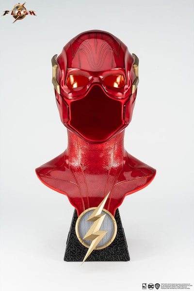 DC Comics Replica 1/1 Scale The Flash Cowl 70cm - Scale Statue - Pure Arts - Hobby Figures UK