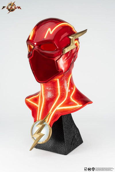DC Comics Replica 1/1 Scale The Flash Cowl 70cm - Scale Statue - Pure Arts - Hobby Figures UK