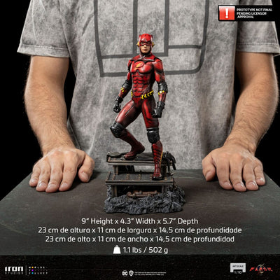 DC Comics The Flash Movie Art Scale Statue 1/10 The Flash (alternative Version) 23cm - Scale Statue - Iron Studios - Hobby Figures UK