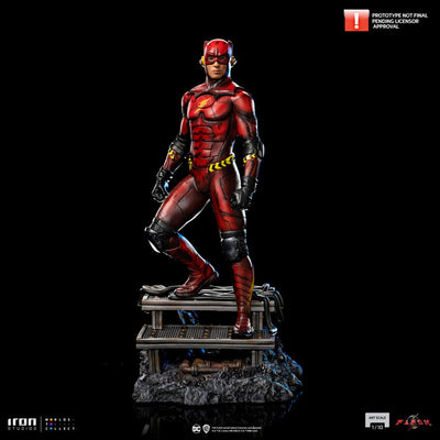 DC Comics The Flash Movie Art Scale Statue 1/10 The Flash (alternative Version) 23cm - Scale Statue - Iron Studios - Hobby Figures UK