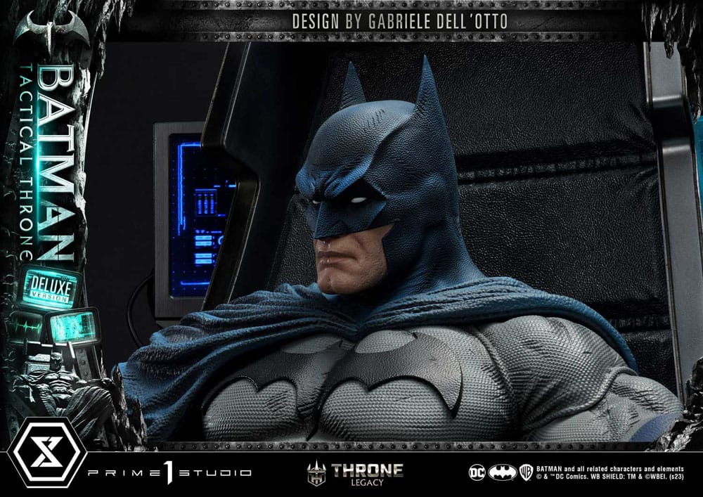DC Comics Throne Legacy Collection Statue 1/3 Batman Tactical Throne Deluxe Version 57cm - Scale Statue - Prime 1 Studio - Hobby Figures UK