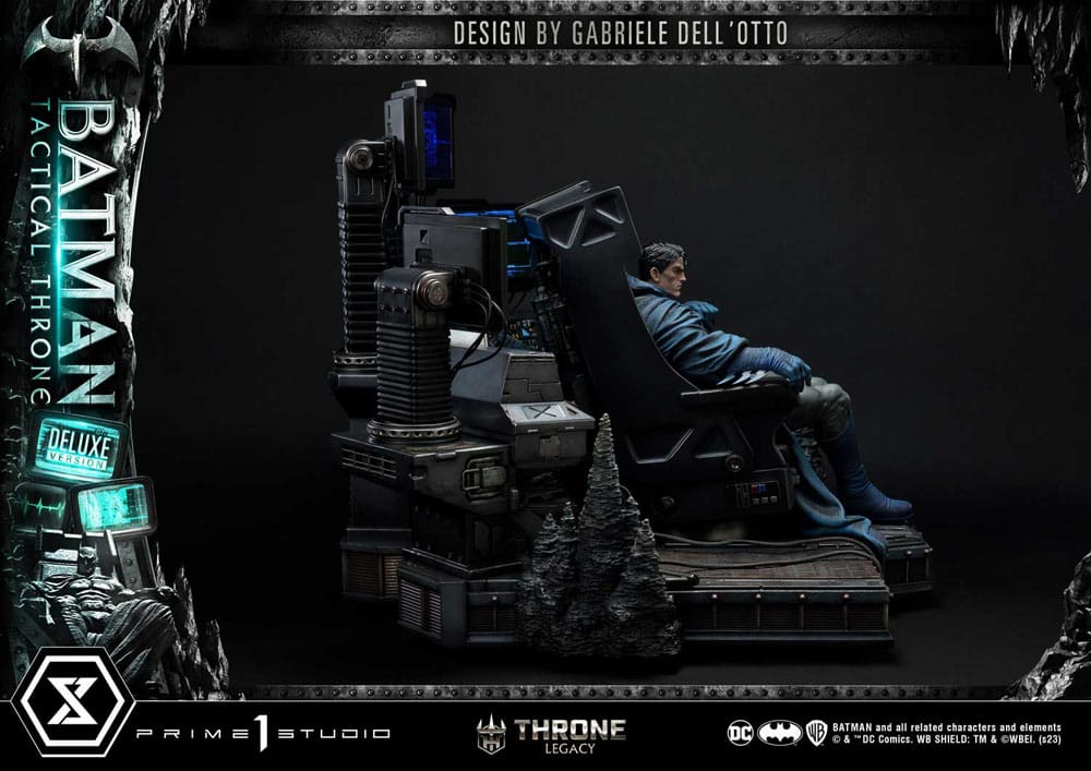 DC Comics Throne Legacy Collection Statue 1/3 Batman Tactical Throne Deluxe Version 57cm - Scale Statue - Prime 1 Studio - Hobby Figures UK