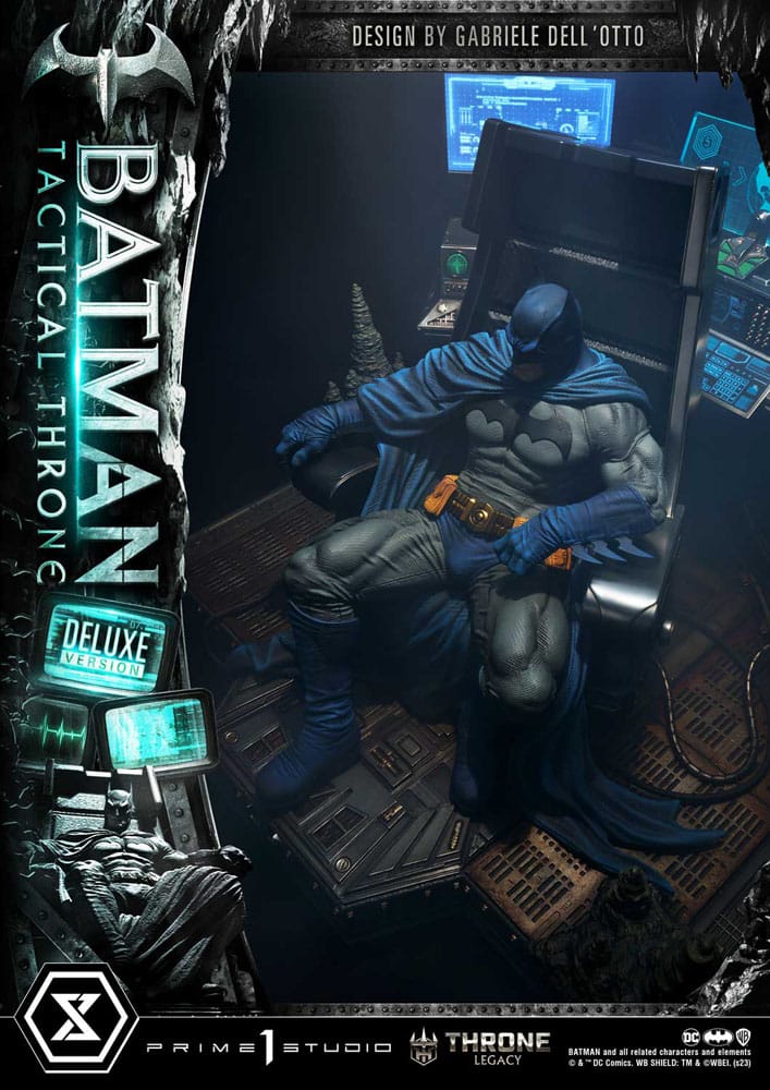 DC Comics Throne Legacy Collection Statue 1/3 Batman Tactical Throne Deluxe Version 57cm - Scale Statue - Prime 1 Studio - Hobby Figures UK