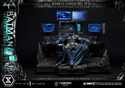 DC Comics Throne Legacy Collection Statue 1/3 Batman Tactical Throne Deluxe Version 57cm - Scale Statue - Prime 1 Studio - Hobby Figures UK