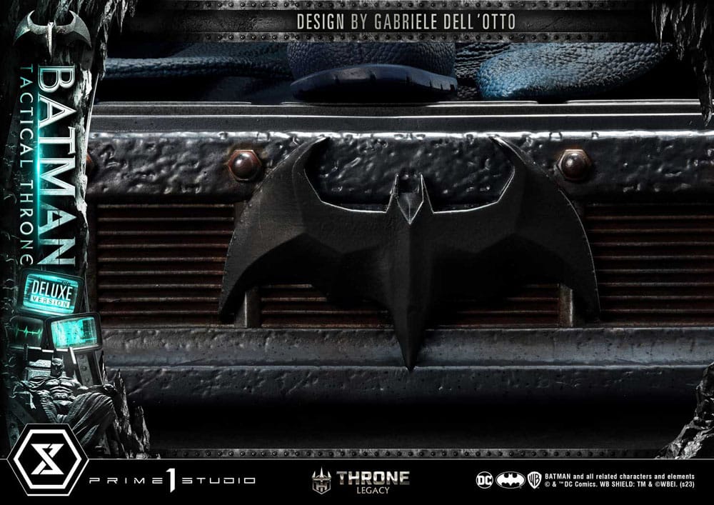 DC Comics Throne Legacy Collection Statue 1/3 Batman Tactical Throne Deluxe Version 57cm - Scale Statue - Prime 1 Studio - Hobby Figures UK