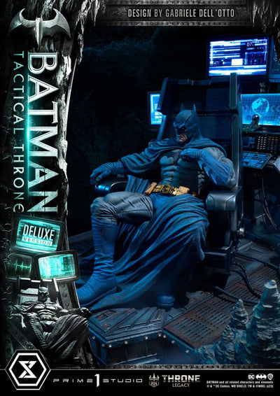 DC Comics Throne Legacy Collection Statue 1/3 Batman Tactical Throne Deluxe Version 57cm - Scale Statue - Prime 1 Studio - Hobby Figures UK