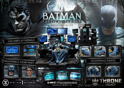 DC Comics Throne Legacy Collection Statue 1/3 Batman Tactical Throne Deluxe Version 57cm - Scale Statue - Prime 1 Studio - Hobby Figures UK