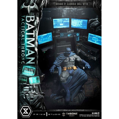 DC Comics Throne Legacy Collection Statue 1/3 Batman Tactical Throne Deluxe Version 57cm - Scale Statue - Prime 1 Studio - Hobby Figures UK