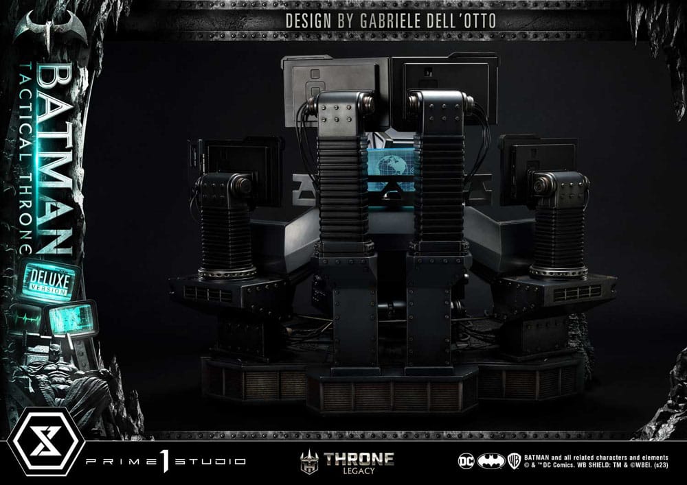 DC Comics Throne Legacy Collection Statue 1/3 Batman Tactical Throne Deluxe Version 57cm - Scale Statue - Prime 1 Studio - Hobby Figures UK