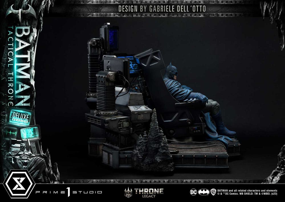 DC Comics Throne Legacy Collection Statue 1/3 Batman Tactical Throne Deluxe Version 57cm - Scale Statue - Prime 1 Studio - Hobby Figures UK