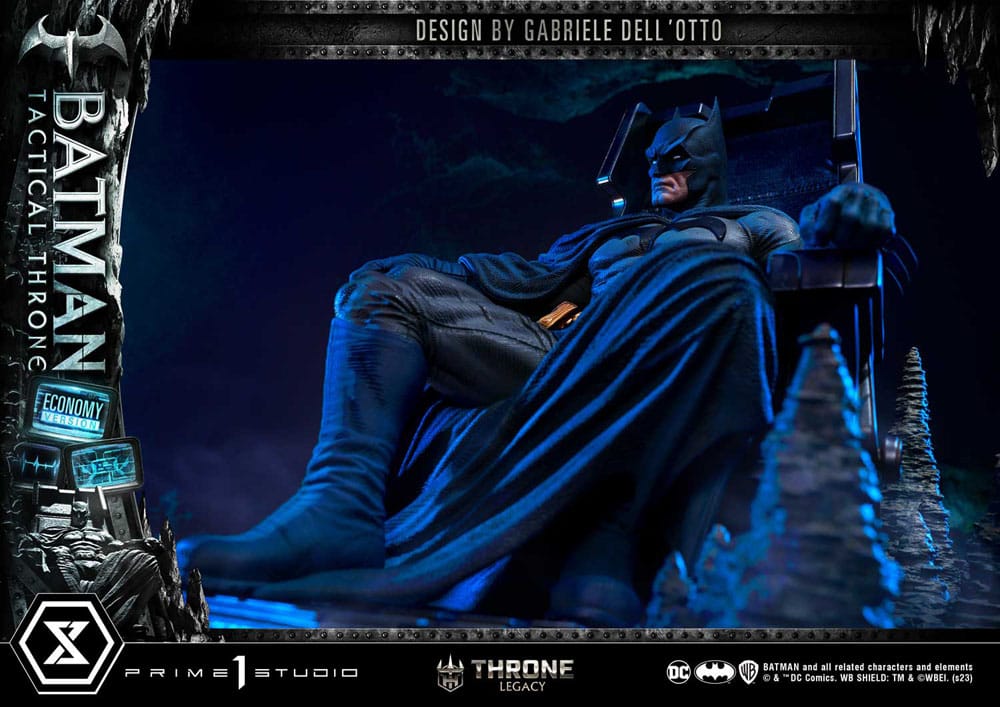 DC Comics Throne Legacy Collection Statue 1/3 Batman Tactical Throne Economy Version 46cm - Scale Statue - Prime 1 Studio - Hobby Figures UK