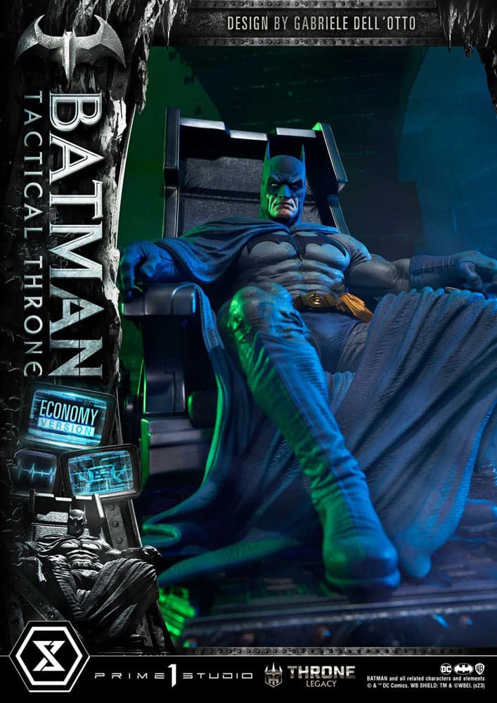 DC Comics Throne Legacy Collection Statue 1/3 Batman Tactical Throne Economy Version 46cm - Scale Statue - Prime 1 Studio - Hobby Figures UK