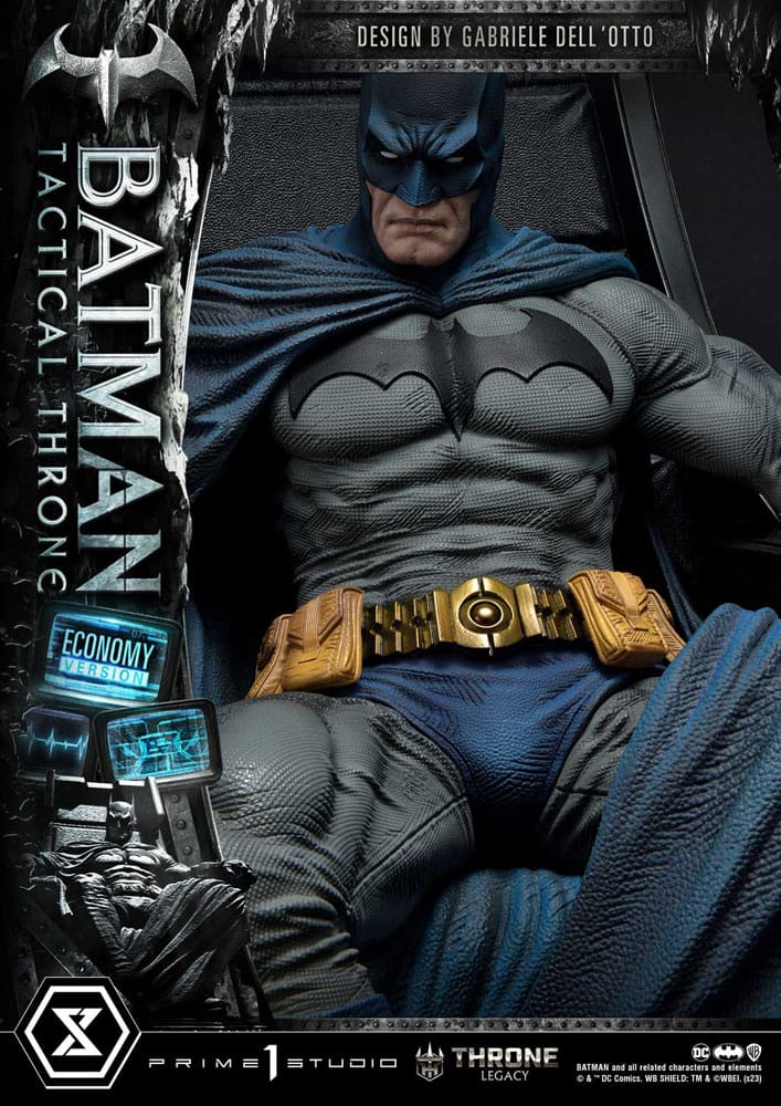 DC Comics Throne Legacy Collection Statue 1/3 Batman Tactical Throne Economy Version 46cm - Scale Statue - Prime 1 Studio - Hobby Figures UK