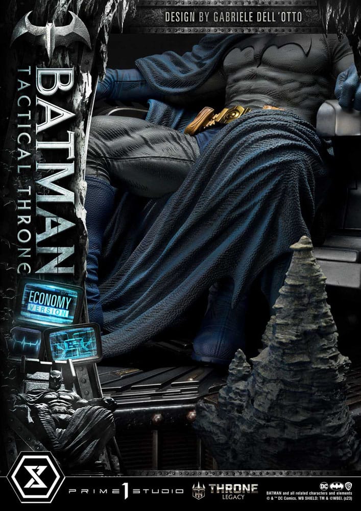 DC Comics Throne Legacy Collection Statue 1/3 Batman Tactical Throne Economy Version 46cm - Scale Statue - Prime 1 Studio - Hobby Figures UK