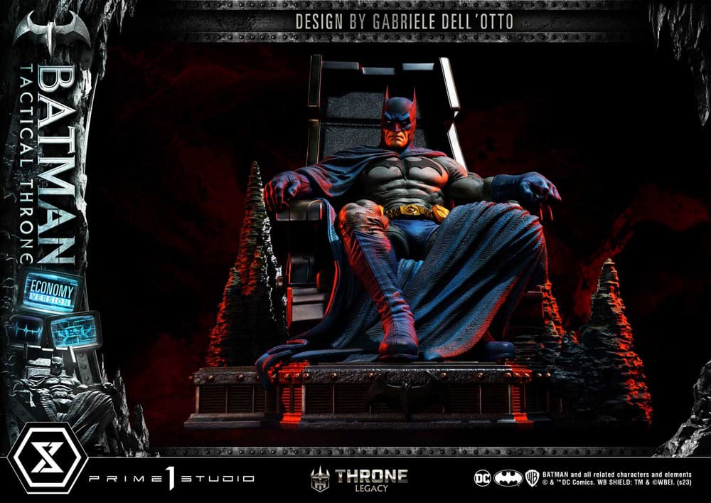 DC Comics Throne Legacy Collection Statue 1/3 Batman Tactical Throne Economy Version 46cm - Scale Statue - Prime 1 Studio - Hobby Figures UK