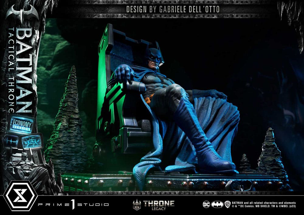 DC Comics Throne Legacy Collection Statue 1/3 Batman Tactical Throne Economy Version 46cm - Scale Statue - Prime 1 Studio - Hobby Figures UK