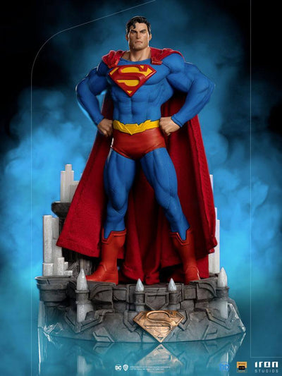 DC Comics Art Scale Statue 1/10 Superman Unleashed Deluxe 26cm - Scale Statue - Iron Studios - Hobby Figures UK