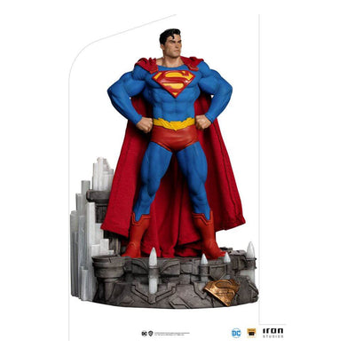DC Comics Art Scale Statue 1/10 Superman Unleashed Deluxe 26cm - Scale Statue - Iron Studios - Hobby Figures UK