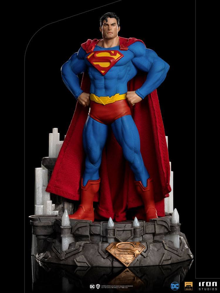DC Comics Art Scale Statue 1/10 Superman Unleashed Deluxe 26cm - Scale Statue - Iron Studios - Hobby Figures UK