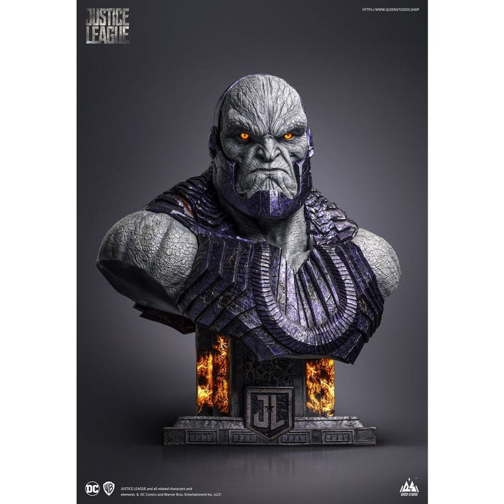 DC Comics Stampa Incorniciata Darkseid 30x40 Cm - Quadro Ufficiale Con Cornice Nera E Plexiglas, Pronto Da Appendere