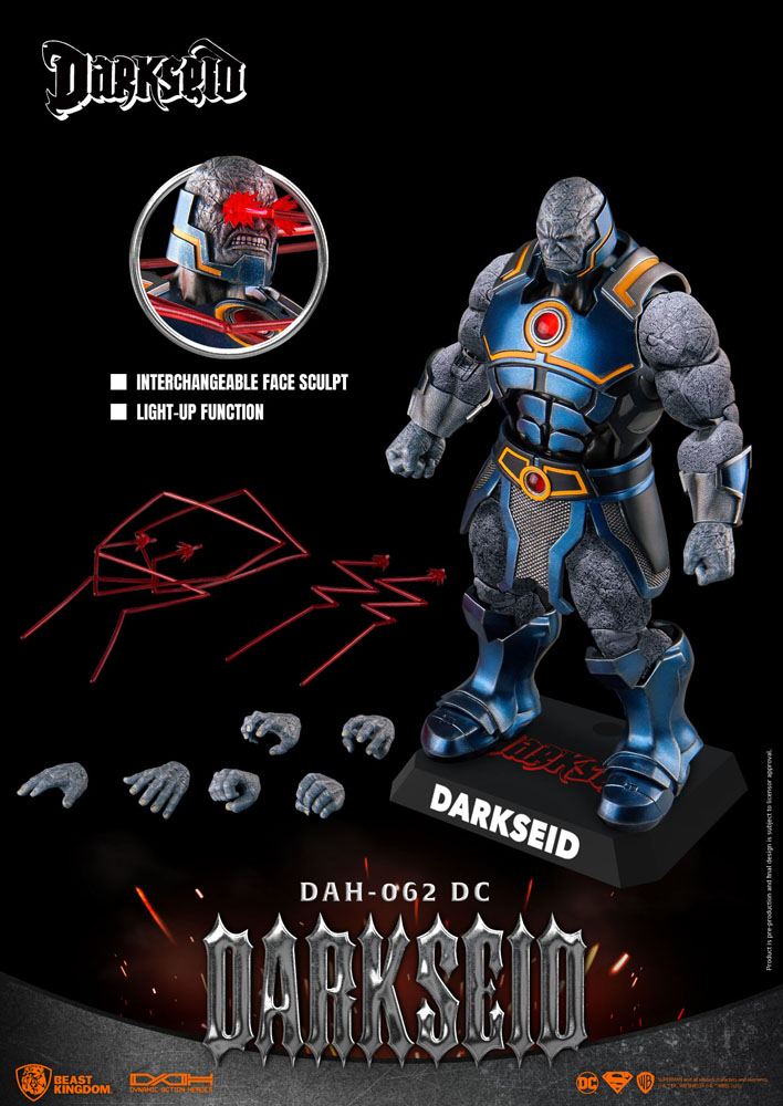DC Comics Dynamic 8ction Heroes Action Figure 1/9 Darkseid 23cm - Action Figures - Beast Kingdom Toys - Hobby Figures UK