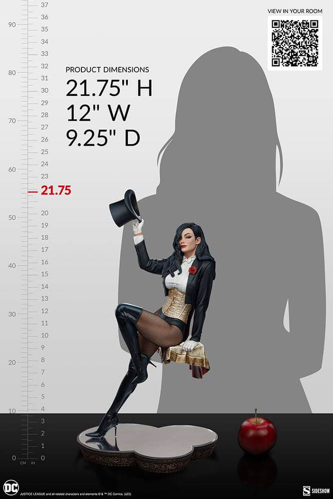 DC Comics Premium Format Figure Zatanna 55cm - Scale Statue - Sideshow Collectibles - Hobby Figures UK