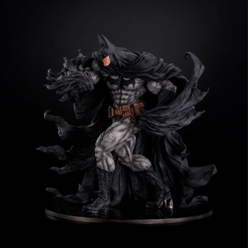 DC Comics Sofbinal Soft Vinyl Statue Batman Hard Black Ver. 35cm - Scale Statue - Union Creative - Hobby Figures UK