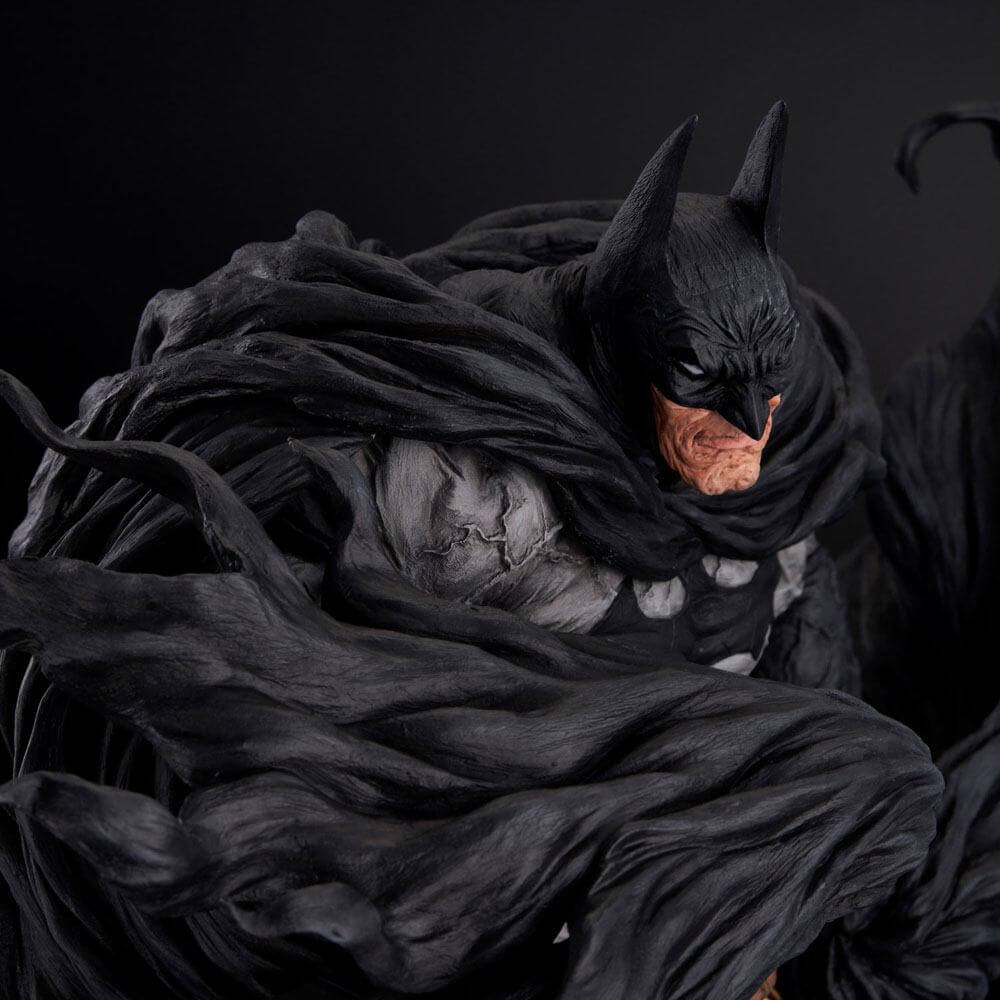 DC Comics Sofbinal Soft Vinyl Statue Batman Hard Black Ver. 35cm - Scale Statue - Union Creative - Hobby Figures UK