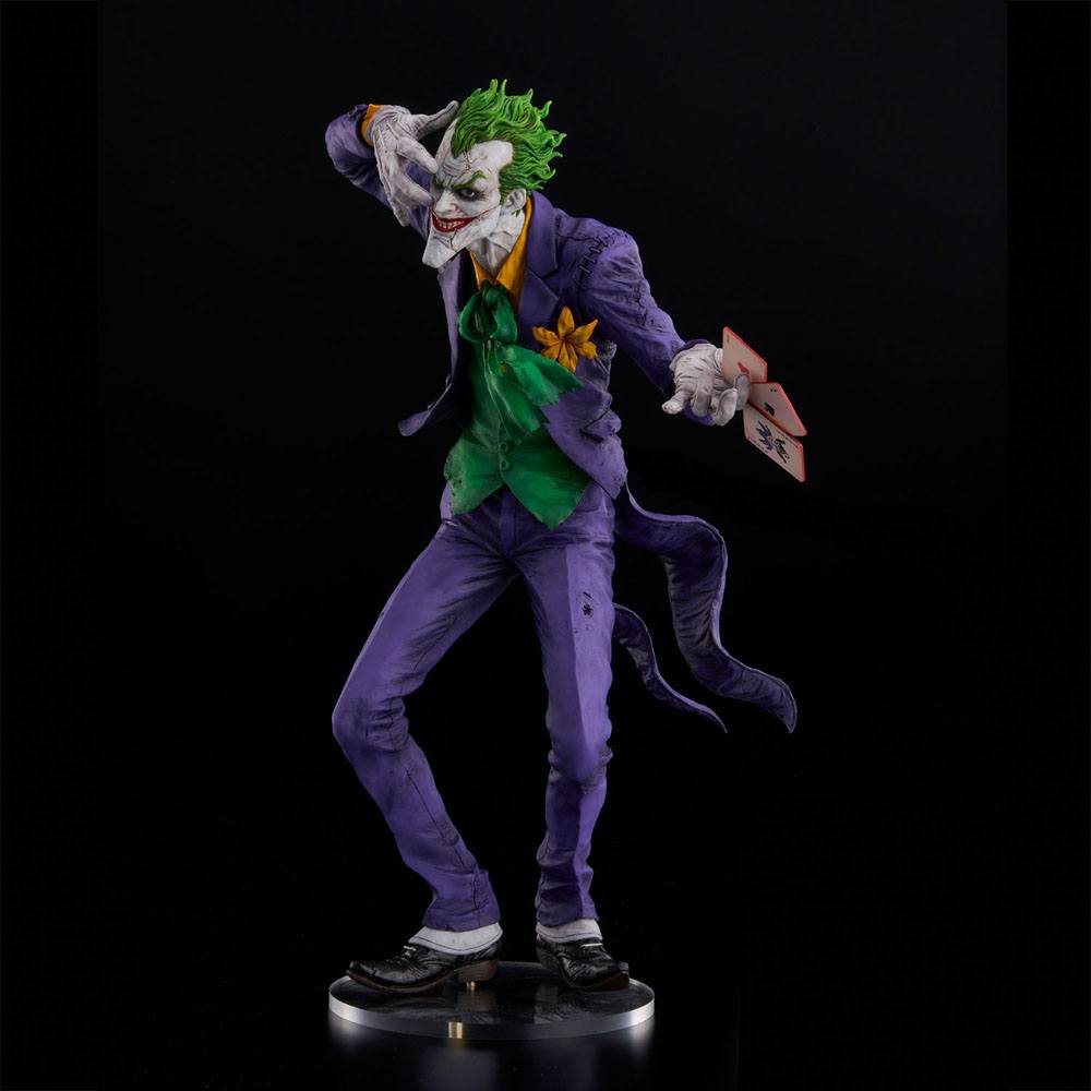 DC Comics Sofbinal Soft Vinyl Statue The Joker Laughing Purple Ver. 30cm - Scale Statue - Union Creative - Hobby Figures UK