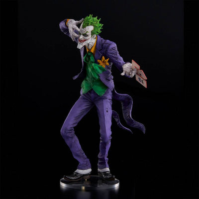 DC Comics Sofbinal Soft Vinyl Statue The Joker Laughing Purple Ver. 30cm - Scale Statue - Union Creative - Hobby Figures UK