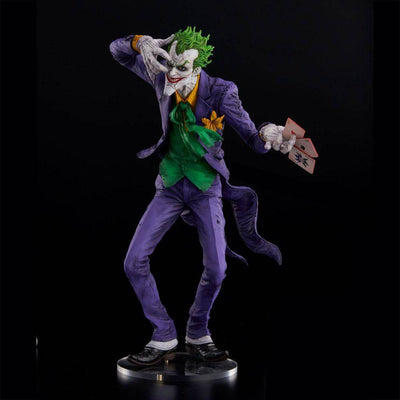 DC Comics Sofbinal Soft Vinyl Statue The Joker Laughing Purple Ver. 30cm - Scale Statue - Union Creative - Hobby Figures UK