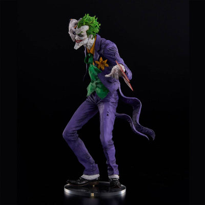 DC Comics Sofbinal Soft Vinyl Statue The Joker Laughing Purple Ver. 30cm - Scale Statue - Union Creative - Hobby Figures UK
