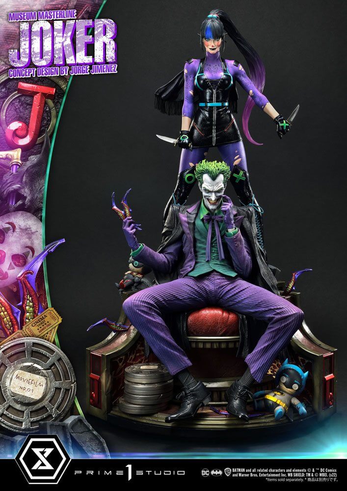 DC Comics Statue 1/3 The Joker Concept Design by Jorge Jimenez 53cm - Scale Statue - Prime 1 Studio - Hobby Figures UK