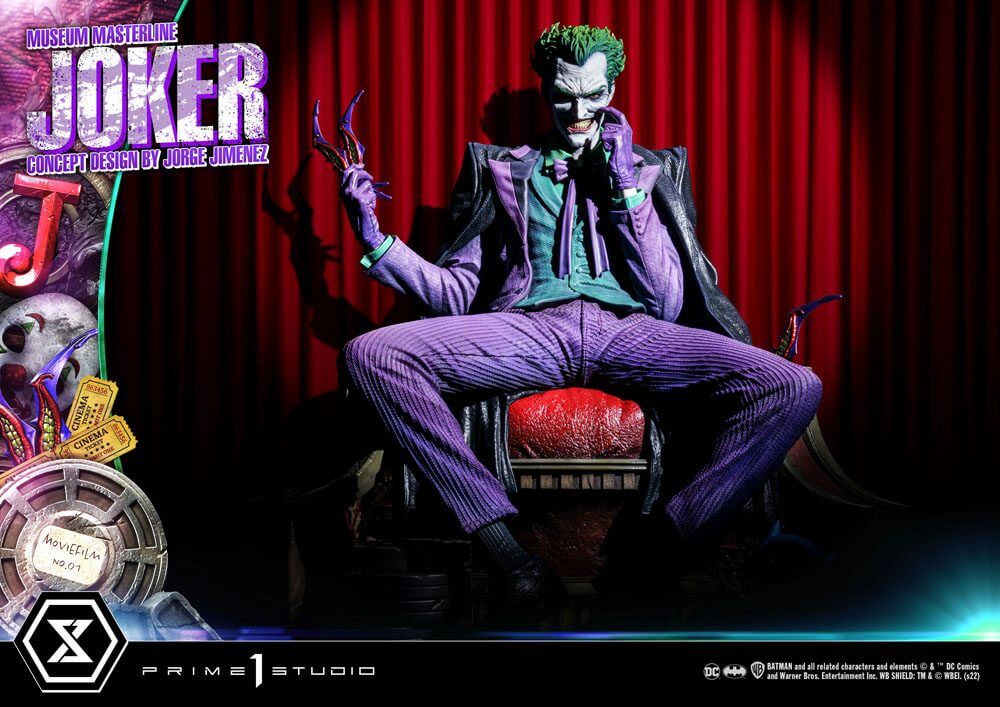 DC Comics Statue 1/3 The Joker Concept Design by Jorge Jimenez 53cm - Scale Statue - Prime 1 Studio - Hobby Figures UK