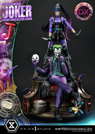 DC Comics Statue 1/3 The Joker Deluxe Bonus Version Concept Design by Jorge Jimenez 53cm - Scale Statue - Prime 1 Studio - Hobby Figures UK