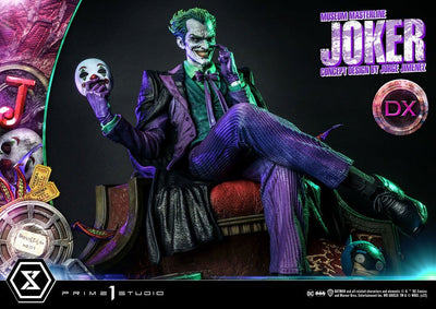 DC Comics Statue 1/3 The Joker Deluxe Bonus Version Concept Design by Jorge Jimenez 53cm - Scale Statue - Prime 1 Studio - Hobby Figures UK