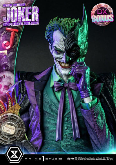 DC Comics Statue 1/3 The Joker Deluxe Bonus Version Concept Design by Jorge Jimenez 53cm - Scale Statue - Prime 1 Studio - Hobby Figures UK