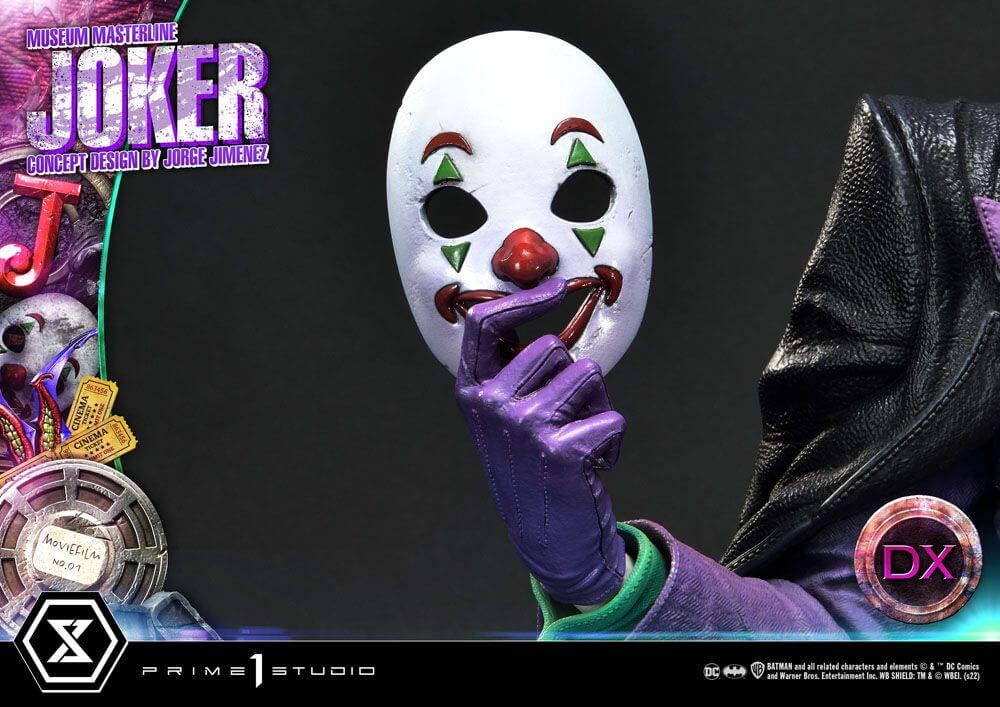 DC Comics Statue 1/3 The Joker Deluxe Bonus Version Concept Design by Jorge Jimenez 53cm - Scale Statue - Prime 1 Studio - Hobby Figures UK