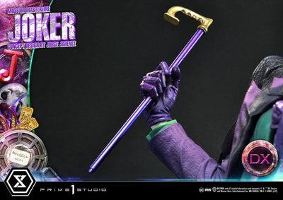 DC Comics Statue 1/3 The Joker Deluxe Bonus Version Concept Design by Jorge Jimenez 53cm - Scale Statue - Prime 1 Studio - Hobby Figures UK