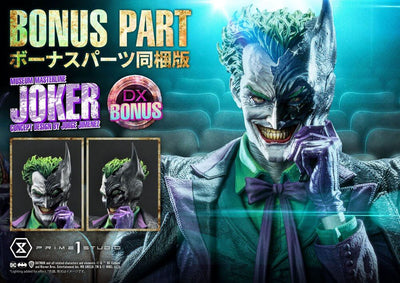 DC Comics Statue 1/3 The Joker Deluxe Bonus Version Concept Design by Jorge Jimenez 53cm - Scale Statue - Prime 1 Studio - Hobby Figures UK