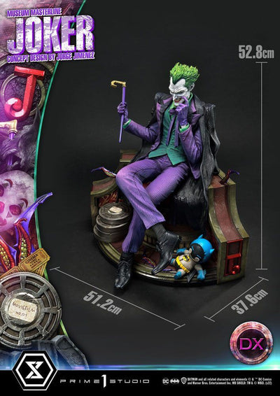 DC Comics Statue 1/3 The Joker Deluxe Bonus Version Concept Design by Jorge Jimenez 53cm - Scale Statue - Prime 1 Studio - Hobby Figures UK