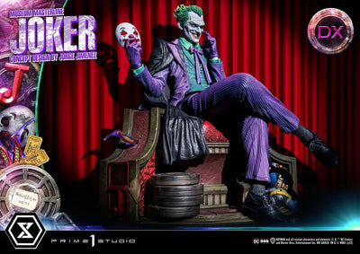 DC Comics Statue 1/3 The Joker Deluxe Bonus Version Concept Design by Jorge Jimenez 53cm - Scale Statue - Prime 1 Studio - Hobby Figures UK