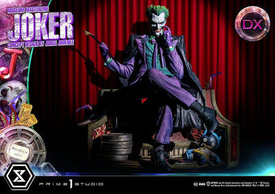 DC Comics Statue 1/3 The Joker Deluxe Bonus Version Concept Design by Jorge Jimenez 53cm - Scale Statue - Prime 1 Studio - Hobby Figures UK