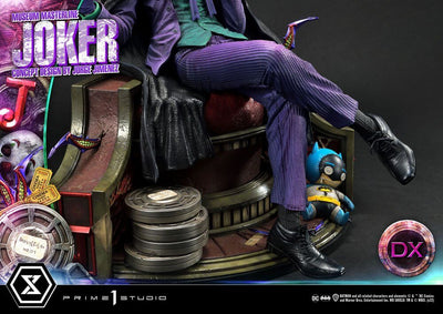 DC Comics Statue 1/3 The Joker Deluxe Bonus Version Concept Design by Jorge Jimenez 53cm - Scale Statue - Prime 1 Studio - Hobby Figures UK