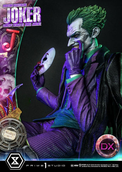 DC Comics Statue 1/3 The Joker Deluxe Bonus Version Concept Design by Jorge Jimenez 53cm - Scale Statue - Prime 1 Studio - Hobby Figures UK