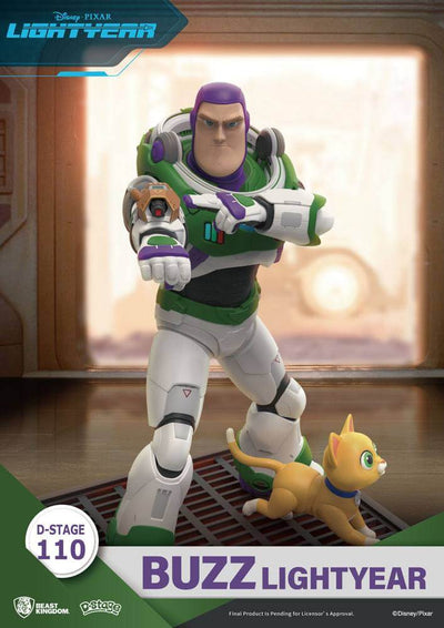 Lightyear D-Stage PVC Diorama Buzz Lightyear 15cm - Scale Statue - Beast Kingdom Toys - Hobby Figures UK