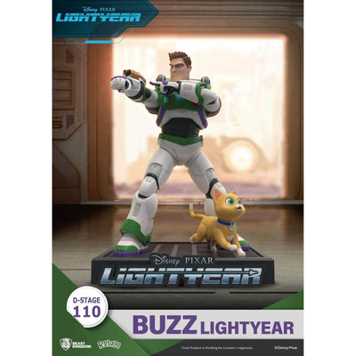 Lightyear D-Stage PVC Diorama Buzz Lightyear 15cm - Scale Statue - Beast Kingdom Toys - Hobby Figures UK