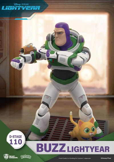 Lightyear D-Stage PVC Diorama Buzz Lightyear 15cm - Scale Statue - Beast Kingdom Toys - Hobby Figures UK