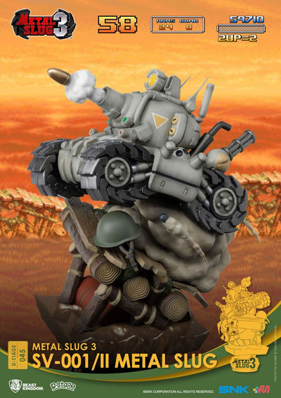 Metal Slug D-Stage PVC Diorama SV-001/II Metal Slug 16cm - Scale Statue - Beast Kingdom Toys - Hobby Figures UK