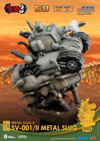 Metal Slug D-Stage PVC Diorama SV-001/II Metal Slug 16cm - Scale Statue - Beast Kingdom Toys - Hobby Figures UK